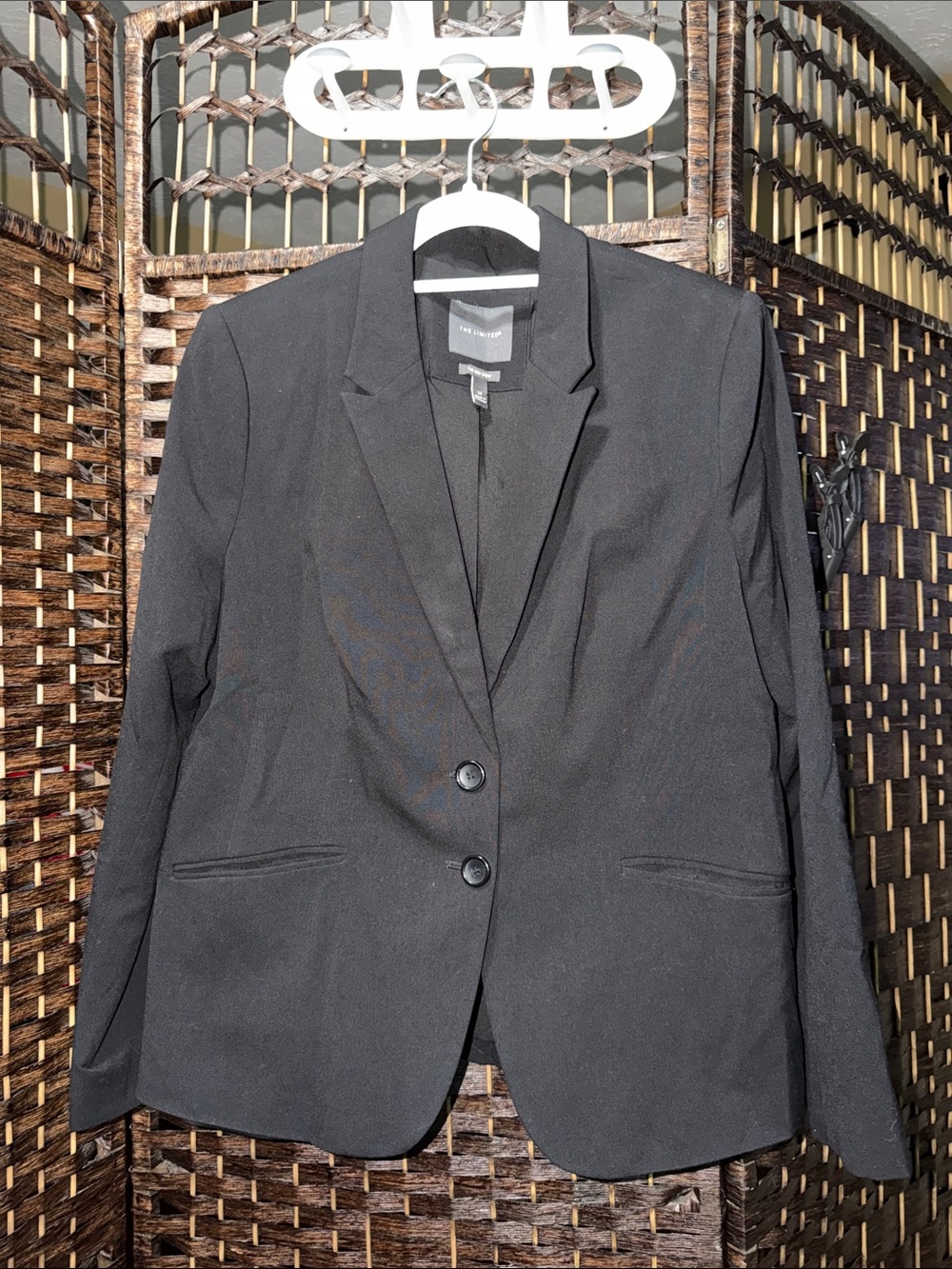 The Limited Black Women's Two-Button Tailored Blazer